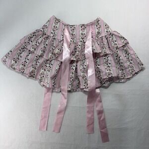 Vtg Hot Topic Small Women's Skirt Punk Y2K Grunge Skater Bows